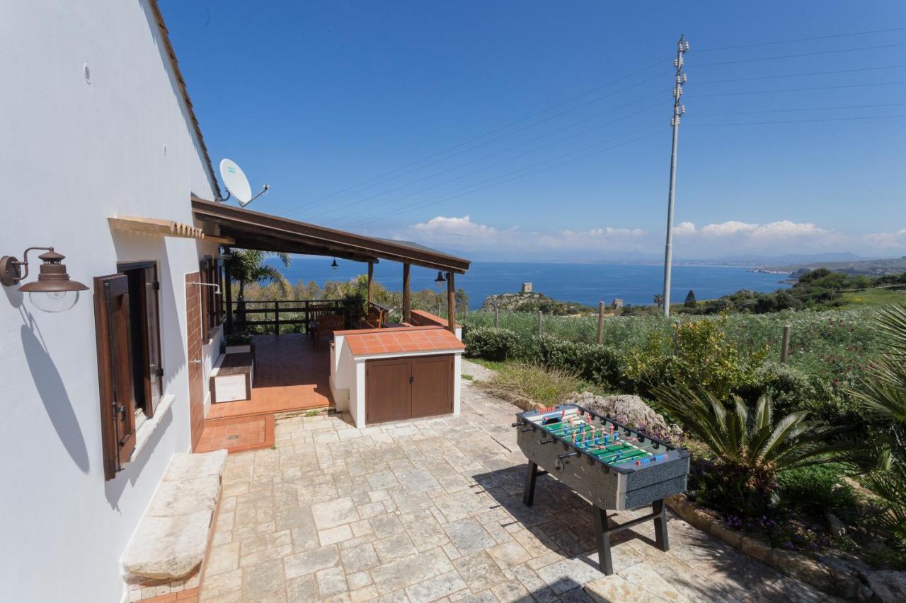 Villa Valmar Scopello Castellammare del Golfo Exteriör bild